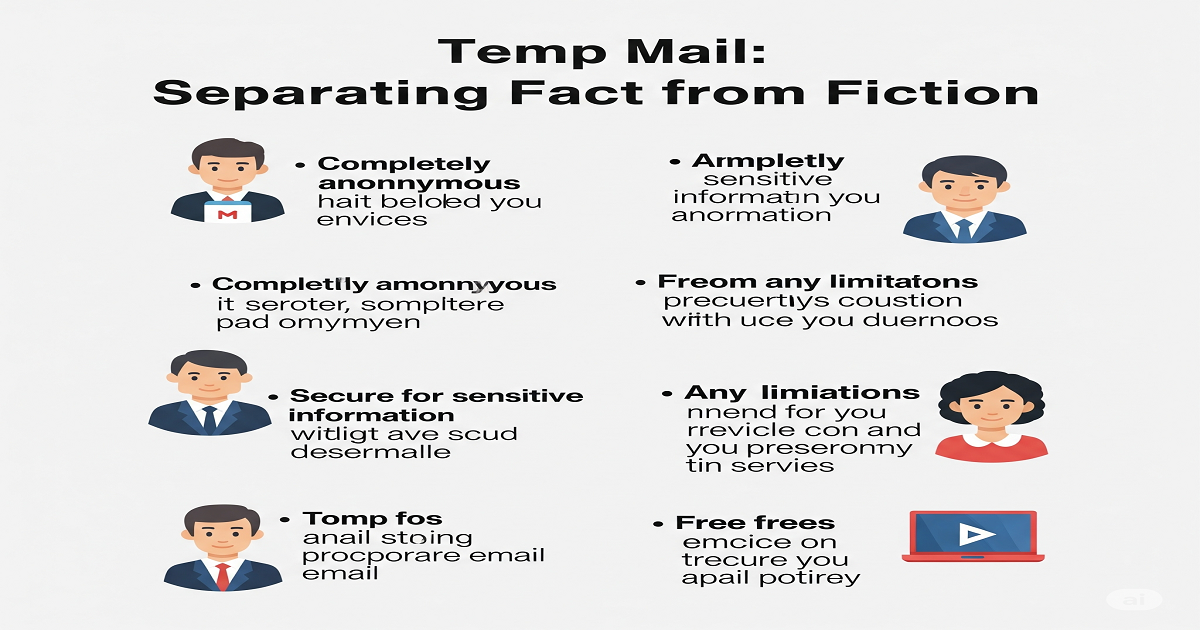 টেম্প মেইল সত্য: গুজব থেকে আসল তথ্য আলাদা করুন