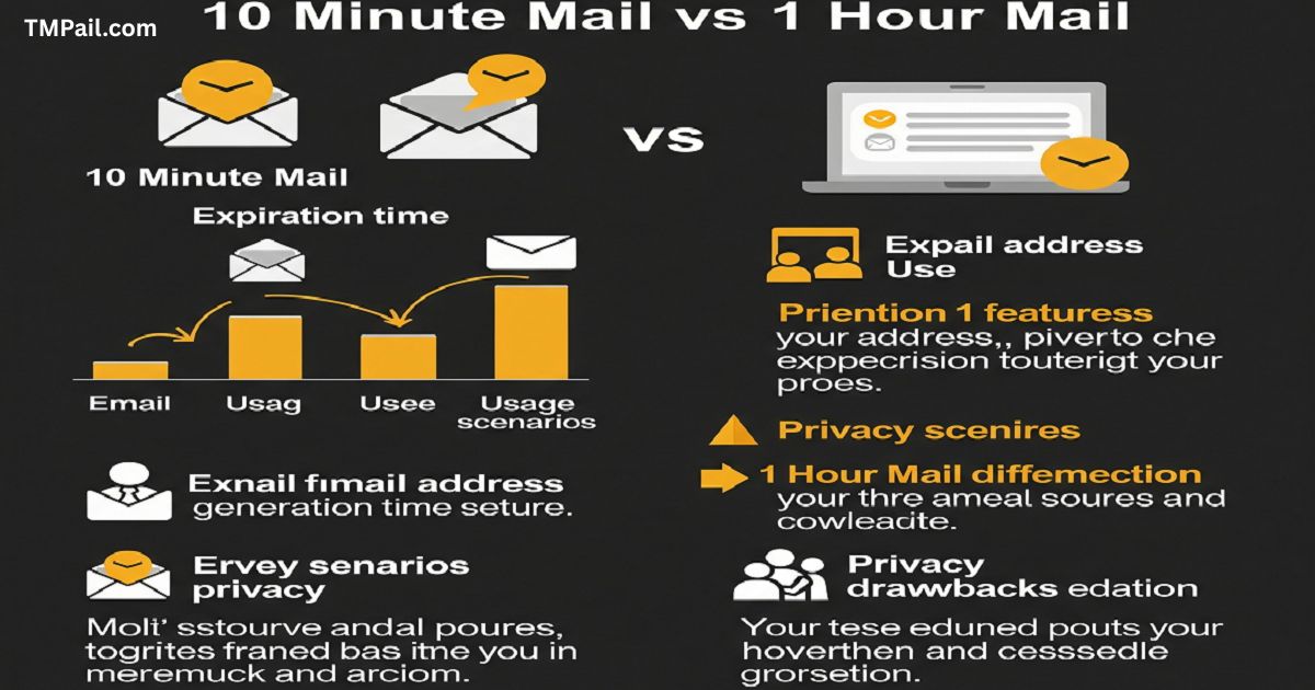 10 Minute Mail vs 1 Hour Mail: Which One’s Better?