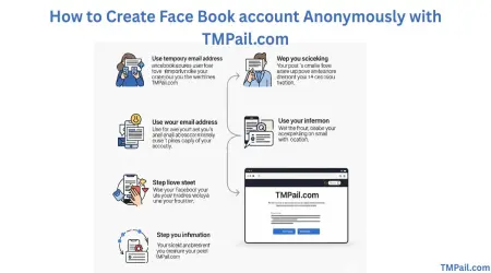 Create a Face Book Account Anonymously with TMPail.com