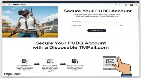 Secure Your PUBG Account with a Disposable TMPail.com