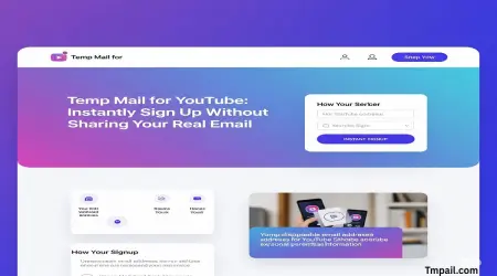 Temp Mail for YouTube: Sign Up Without Using Your Real Email