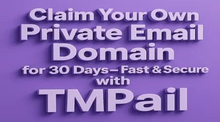 Custom Email Domain For 30 Days