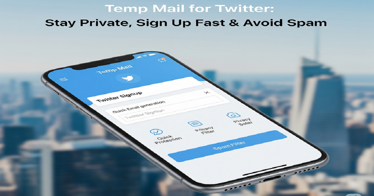 Temp Mail for Twitter: Stay Private, Sign Up Fast & Avoid Spam in 2025